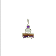 Amethyst Combination Pendant