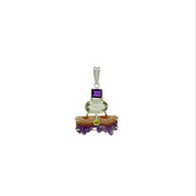 Amethyst Combination Pendant