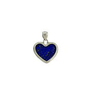 Lapis Lazuli Cabochon Heart Pendant