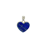 Lapis Lazuli Cabochon Heart Pendant