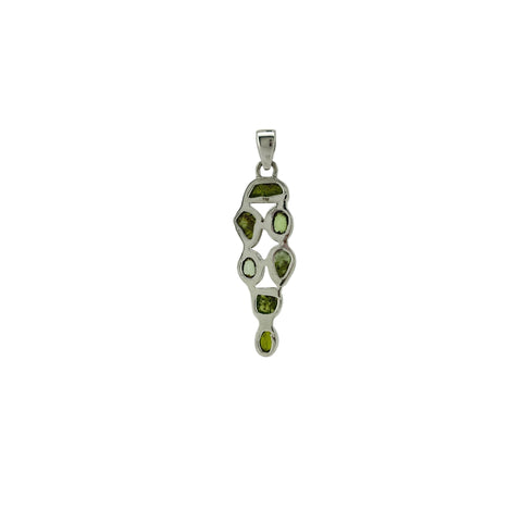Peridot Combination Cut Pendant