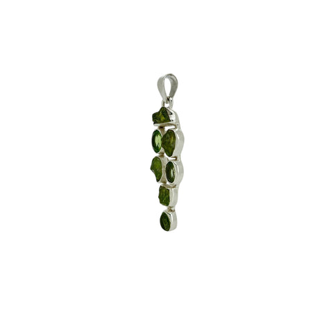 Peridot Combination Cut Pendant