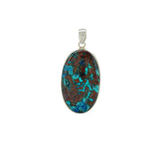Chrysocolla Cabochon Oval Pendant