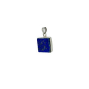 Lapis Lazuli Cabochon Square Pendant II