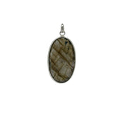 Labradorite Cabochon Oval Pendant