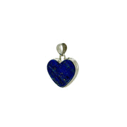 Lapis Lazuli Cabochon Heart Pendant